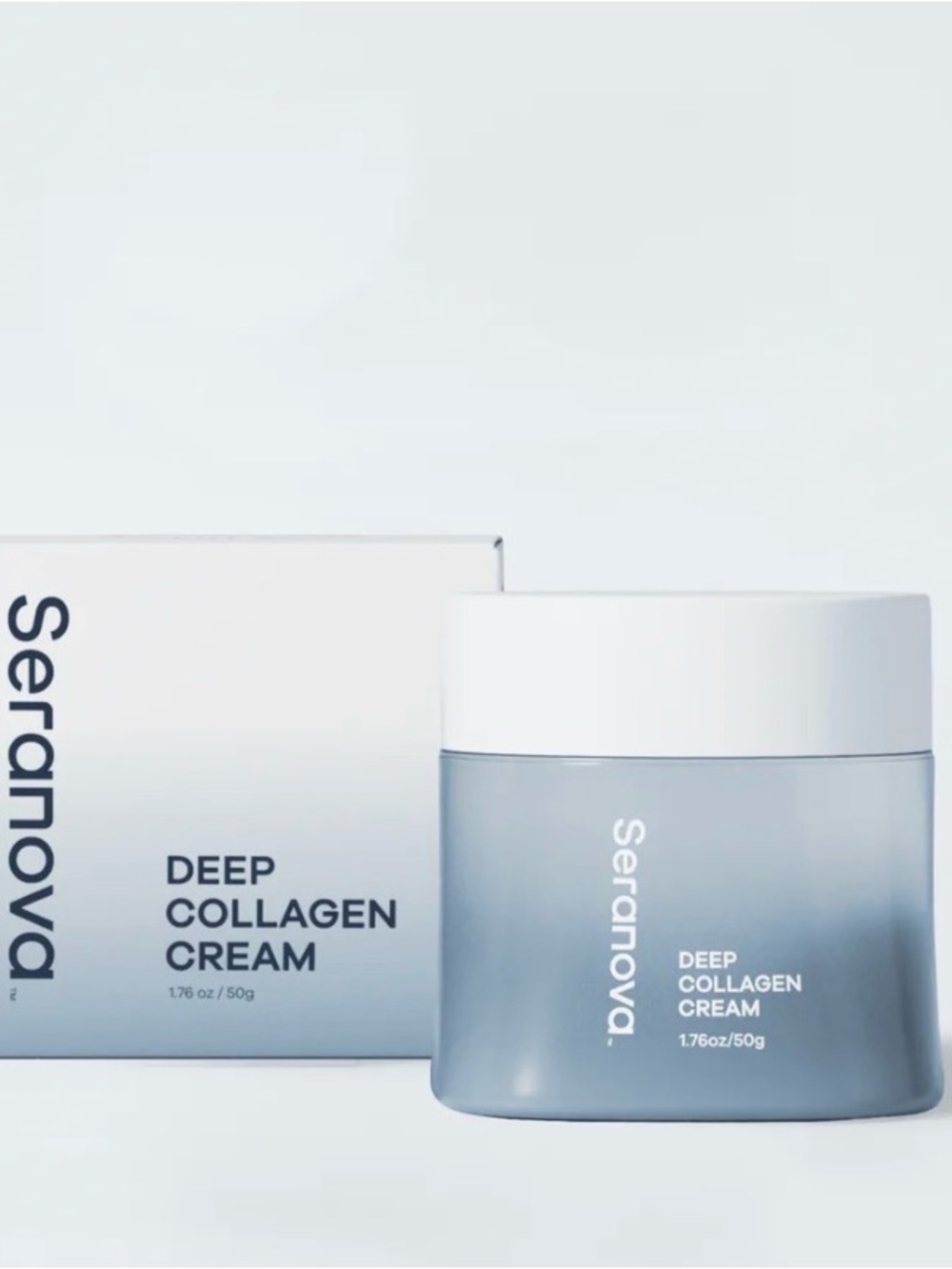 Seranova Deep Collagen Cream – Hydrating Night Moisturizer - NIB
